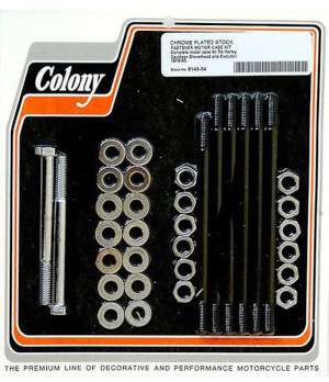 MOTOR CASE KIT CHROME PLATED